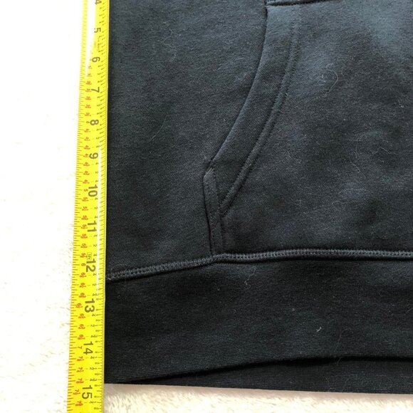 Nwot CAT Black & Yellow Embroidered Pullover Hoodie Size Small - Picture 10 of 11